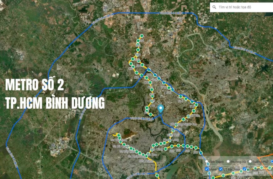 Thị trường bất động sản dọc tuyến Metro số 2 Bình Dương – TP.HCM