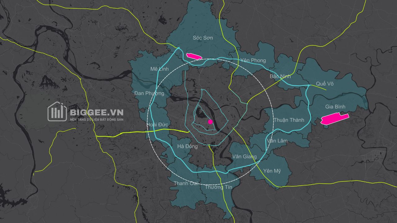 Báo cáo thị trường bất động sản quanh trục Vành đai 4 Hà Nội