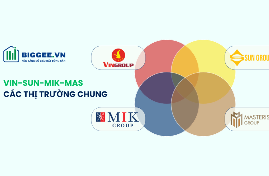 VIN – SUN – MIK – MAS: Bức tranh các thị trường giao thoa