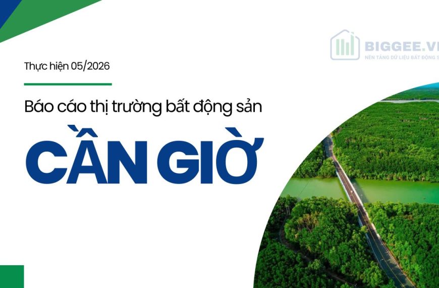 Báo cáo thị trường bất động sản Cần Giờ