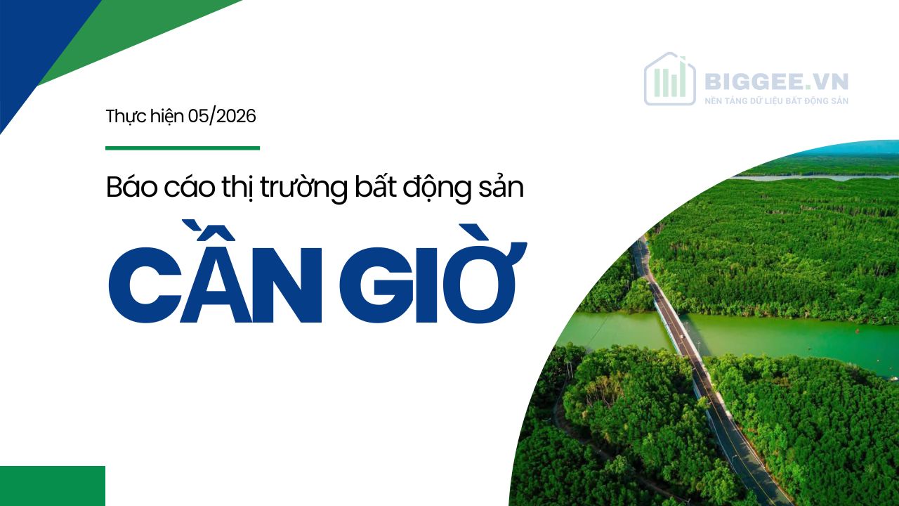 Báo cáo thị trường bất động sản Cần Giờ