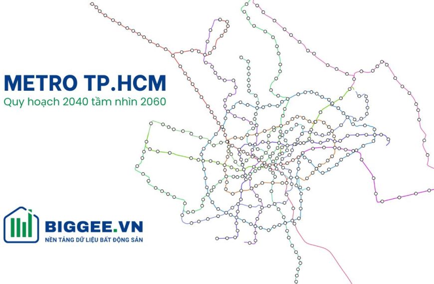 Hệ thống metro TP.HCM theo quy hoạch 2040 – 2060
